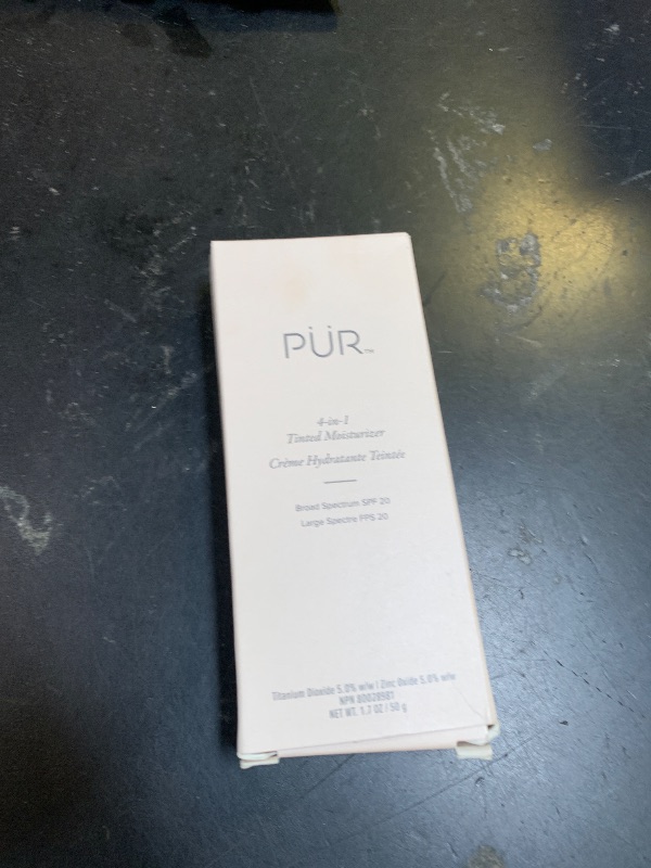 Photo 1 of PUR Beauty 4-in-1 Tinted Moisturizer with SPF 20 - Hydrating Skin Tint Face Moisturizer, Primer & Foundation with Shea Butter, Aloe Vera & Vitamin B3 - Vegan Friendly, Paraben Free (Bone)