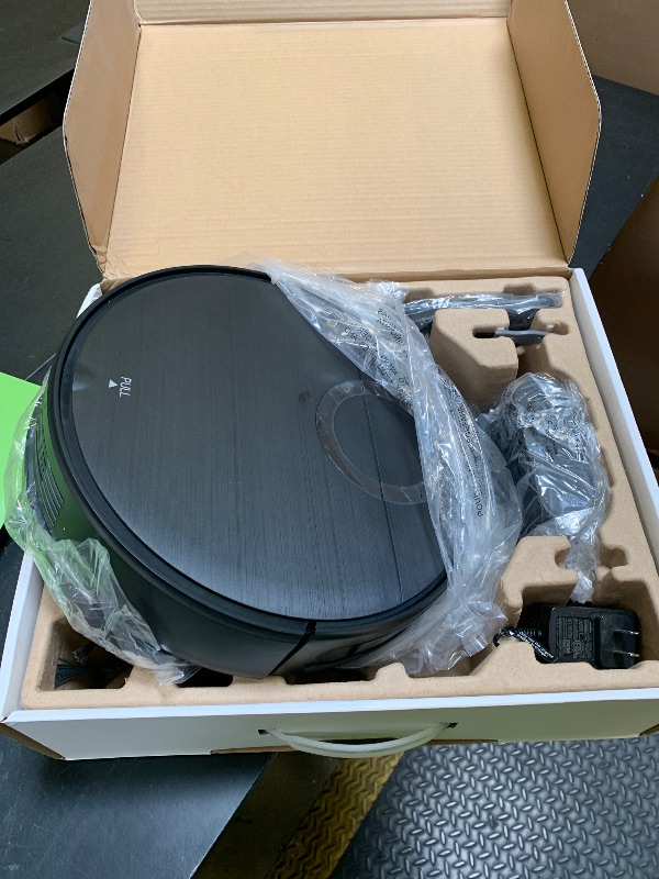 Photo 1 of Robot Vacuum and Mop Combo, Robotic Vacuum Cleaner 2 in 1 Vacuuming Mopping with Schedule, Wi-Fi/App/Remote, Max Suction 2000Pa, Self-Charging, Slim, Ideal for Hard Floor, Pet Hair, Low-Pile Carpet