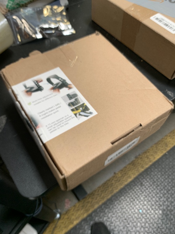 Photo 1 of Exercise Bike Pedals 9/16" with Straps for Peloton Bike, Spin Cycling Bike, Indoor Exercycle Bike, Stationary Recumbent Bicycle Replacement Parts