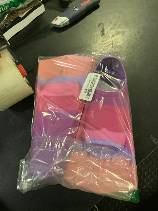 Photo 1 of Prsca Kids Swim Fins,Short Youth Fins Swimming Flippers,Swim Training Fins for Lap Swimming,for Children Girls Boys Beginners
