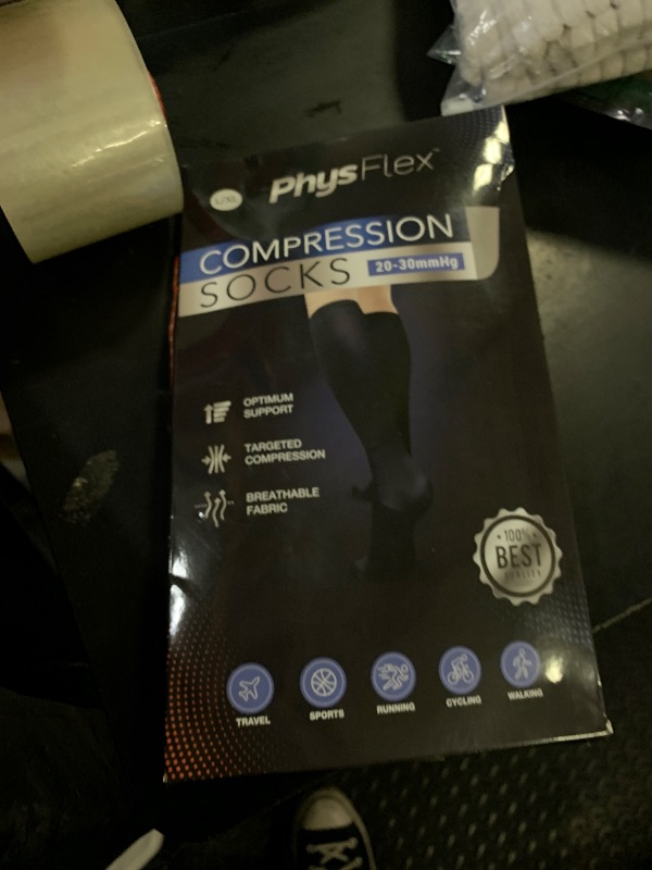 Photo 1 of Compression Socks for Women & Men (20-30 mmHg) Support for Travel, Nurses, Pregnancy, Shin Splints, Sports and Everyday Wear