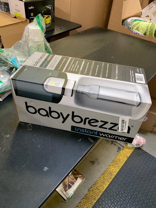 Photo 1 of Baby Brezza Instant Baby Bottle Warmer - Fast Water Warmer Instantly Dispenses 24/7 in 3 Temperatures, White