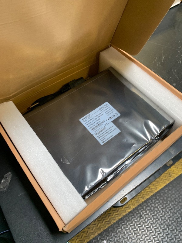 Photo 1 of PoE Switch with 16 POE Ports +2 Gigabit Uplink,1 x 1.25G SFP,802.3af/at PoE+ 100Mbps, 240W Built-in Power, Extend to 250Meter,Unmanaged Metal Plug and Play