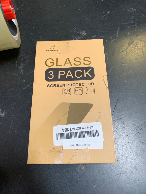 Photo 1 of Mr.Shield Screen Protector compatible with Samsung Galaxy Z Flip 7 5G (Front Screen Only) [Tempered Glass] [3-PACK] [Japan Glass with 9H Hardness]
