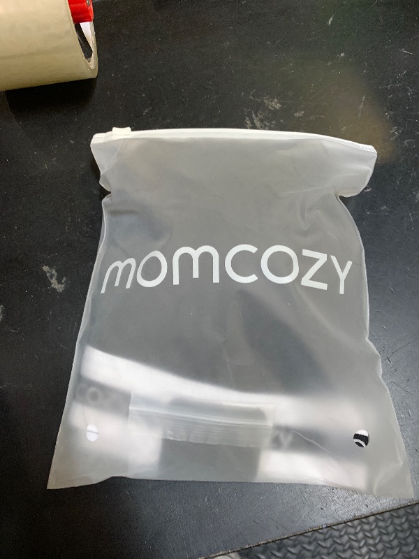 Photo 1 of Momcozy Nursing Bras for Breastfeeding, FB011 Low-Impact Nursing Sports Bra Support Maternity Pregnancy Padded Wireless Bralette Black