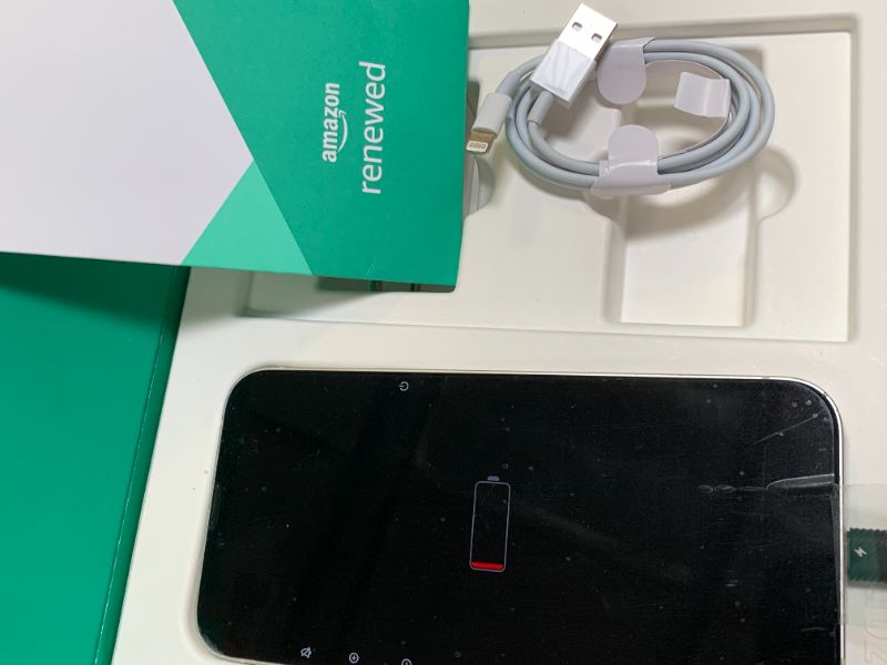 Photo 1 of Apple iPhone 14 Plus, 128GB, Starlight for Unlocked (Renewed Premium)
