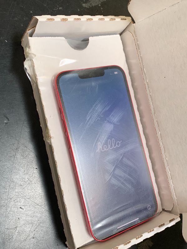 Photo 1 of Apple iPhone 13, 256GB, (PRODUCT)RED - Unlocked (Renewed)