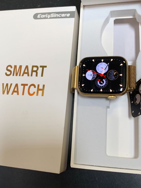 Photo 1 of 2025 Smart Watches for Women Men Blood Pressure, 1.9"AMOLED Display,AI Watch Face/Da GPT AI/AI Voice, 24/7 Heart Rate Stress Sleep Monitor, IP68 Waterproof, 123 Sports Fitness Tracker for Android iOS