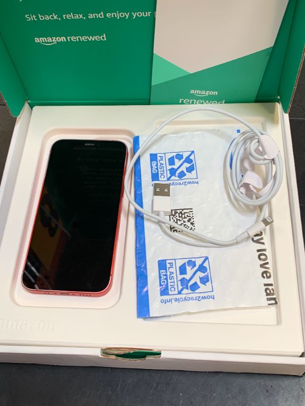 Photo 1 of **SOLD FOR PARTS, DOESNT TURN ON** Apple iPhone 12 Mini, 128GB, Red - Unlocked (Renewed Premium)