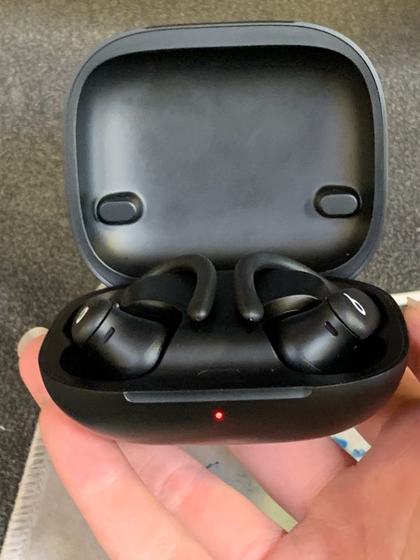 Photo 1 of Beats Powerbeats Pro 2 Wireless Bluetooth Earbuds - Noise Cancelling, Heart Rate Monitor, IPX4, Up to 45H Battery & Charging Case, Works with Apple & Android - Jet Black