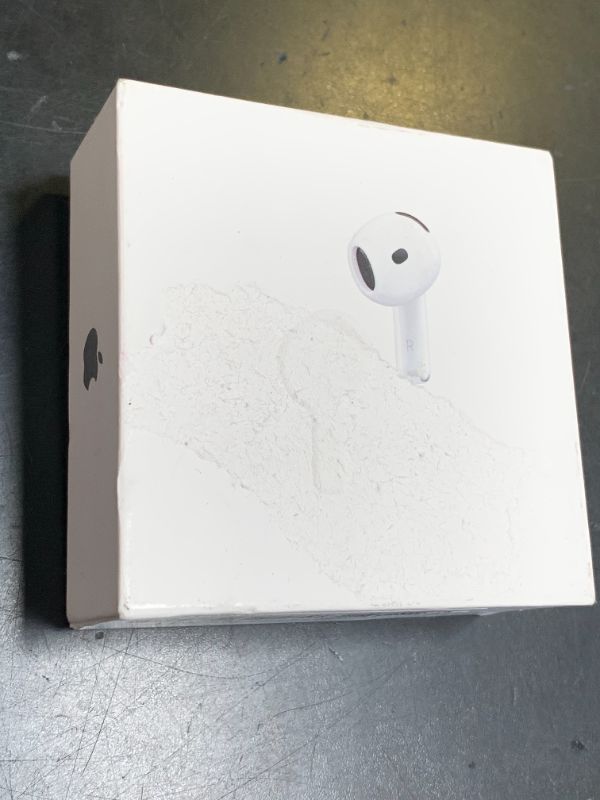 Photo 1 of Apple AirPods 4 Wireless Earbuds, Bluetooth Headphones, with Active Noise Cancellation, Adaptive Audio, Transparency Mode, Personalized Spatial Audio, USB-C Charging Case, Wireless Charging, H2 Chip