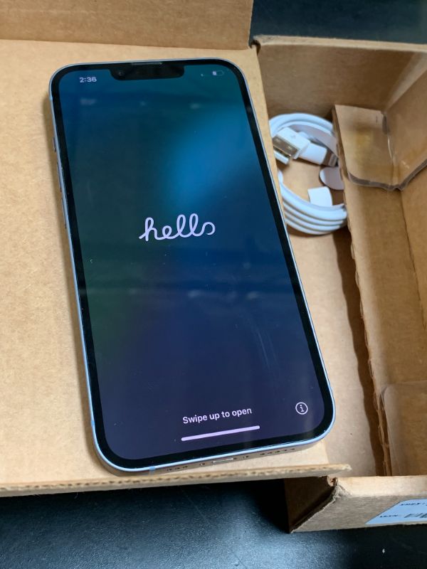 Photo 1 of Apple iPhone 14, 128GB, Blue - Unlocked (Renewed)