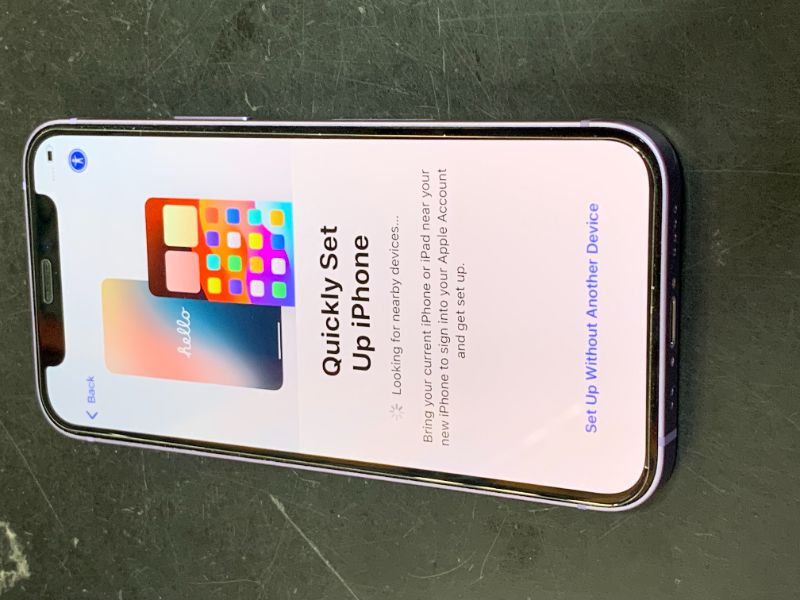 Photo 1 of Apple iPhone 12 Mini, 64GB, Purple - Unlocked (Renewed)