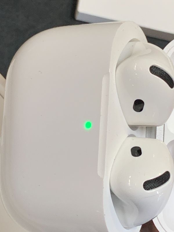 Photo 1 of Apple AirPods 4 Wireless Earbuds, Bluetooth Headphones, with Active Noise Cancellation, Adaptive Audio, Transparency Mode, Personalized Spatial Audio, USB-C Charging Case, Wireless Charging, H2 Chip