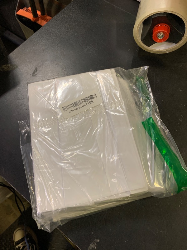 Photo 1 of 9527 Product 7.5" x 5.5" Clear Adhesive Top Loading Packing List/Shipping Label Envelopes (200 Pack)