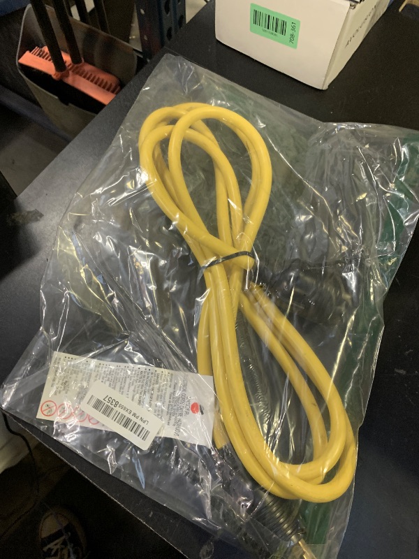 Photo 1 of Tellegloww NEMA L6-30 Generator Extension Cord, NEMA L6-30P Male Plug to L6-30R Female Receptacle 3 Prong 30 Amp Generator Locking Power Cord, 3x12 Gauge, 250volt 7500watts Power Cable(10ft)