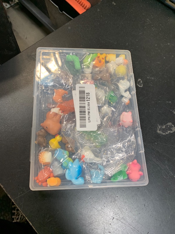 Photo 1 of ywevyezc 42 Pcs Mini Resin Animals 42 Styles Resin Animals Figurines Bulk for Fairy Garden Miniature Dollhouse Accessories Hide Crafts Decor