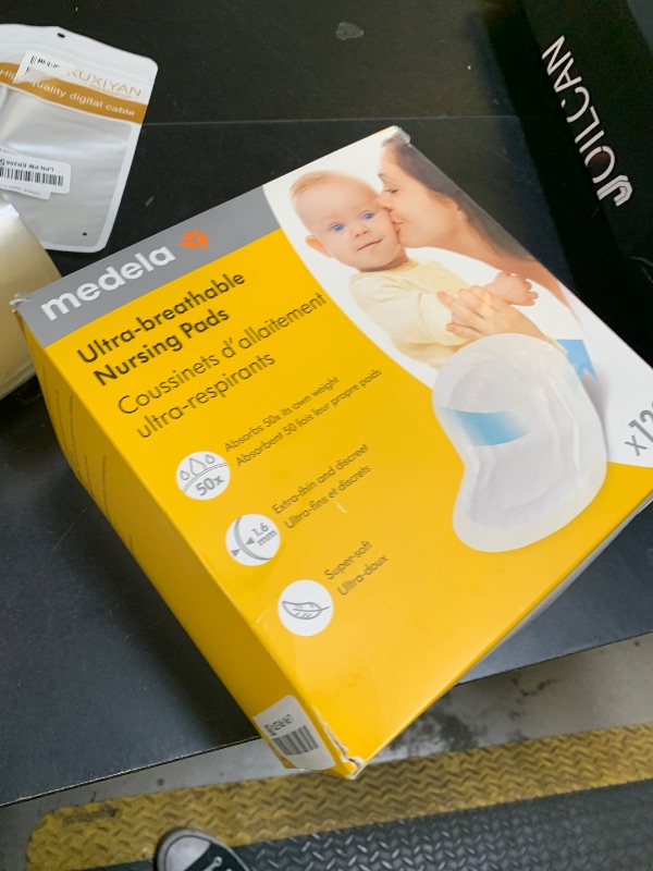 Photo 1 of Medela Ultra-Breathable Nursing Pads, Highly Absorbent, Super Soft, Discreet Design for Comfortable Wear, Pack of 120