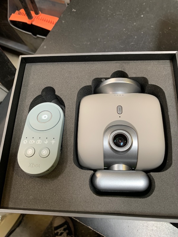 Photo 1 of XbotGo Chameleon AI Auto Sports Action Camera - 4K 60FPS Soccer Camera and Basketball Tracking Camera for Team Sports, Live Streaming, No Subscription, Works with iOS & Android (Lava Graphite)