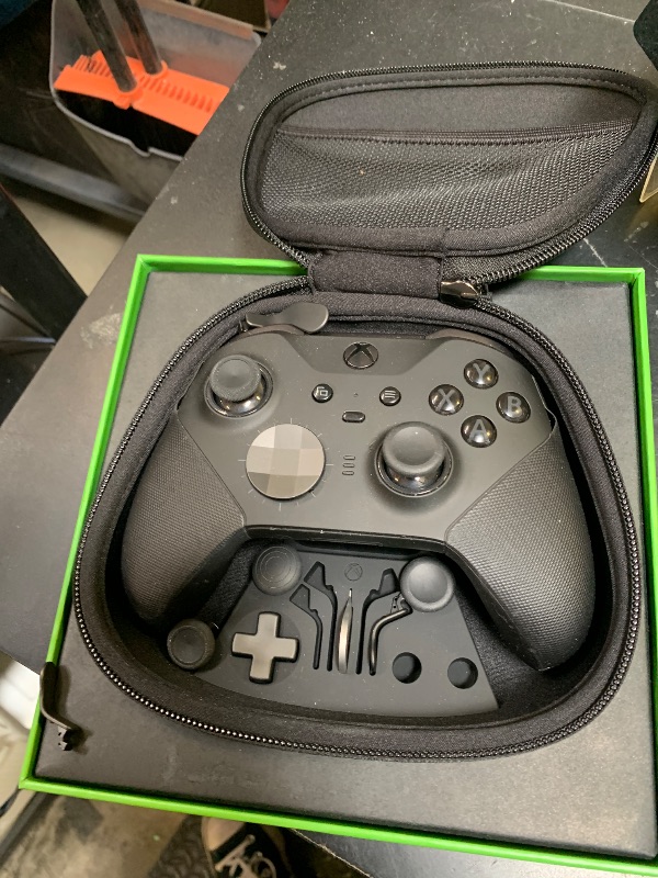 Photo 1 of Xbox Elite Series 2 Core Wireless Gaming Controller – Black – Xbox Series X|S, Xbox One, Windows PC, Android, and iOS