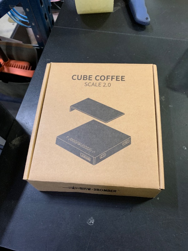 Photo 1 of MHW-3BOMBER Espresso Scale with Timer,Small Coffee Scale with Solid-Liquid Detection,Auto Tare Digital Coffee Bean Scale,0.1g Accurate Weighting,2 Mode,Black ES6027B-OS