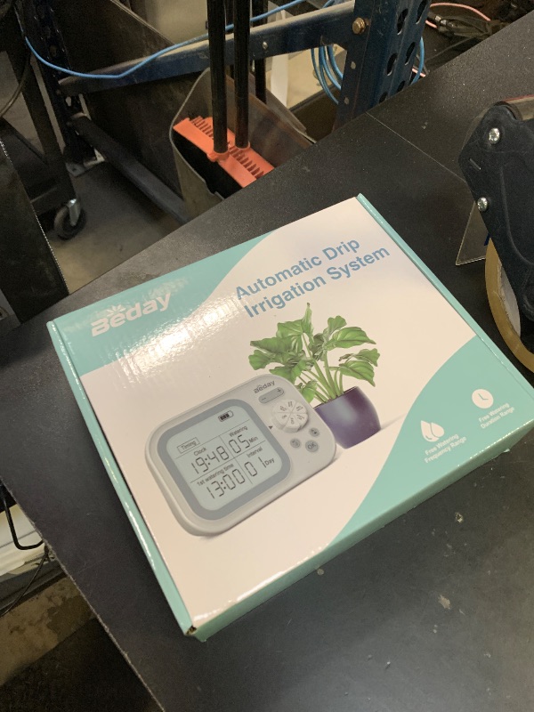 Photo 1 of Automatic Plant Waterer Indoor Self Watering System for 15 Potted Plants, Auto Drip Irrigation Kit Programmable Water Timer with Smart Humidity Detection