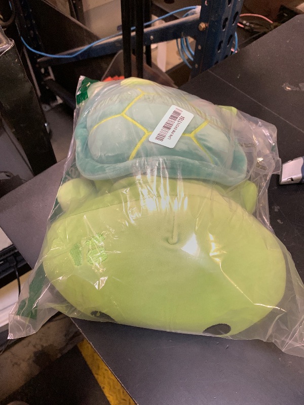 Photo 1 of Onsoyours Sea Turtle Cute Plush, Green Soft Stuffed Animal Turtle Plush Pillow, Tortoise Kawaii Plushie Toy for Kids (Green Turtle, 13")