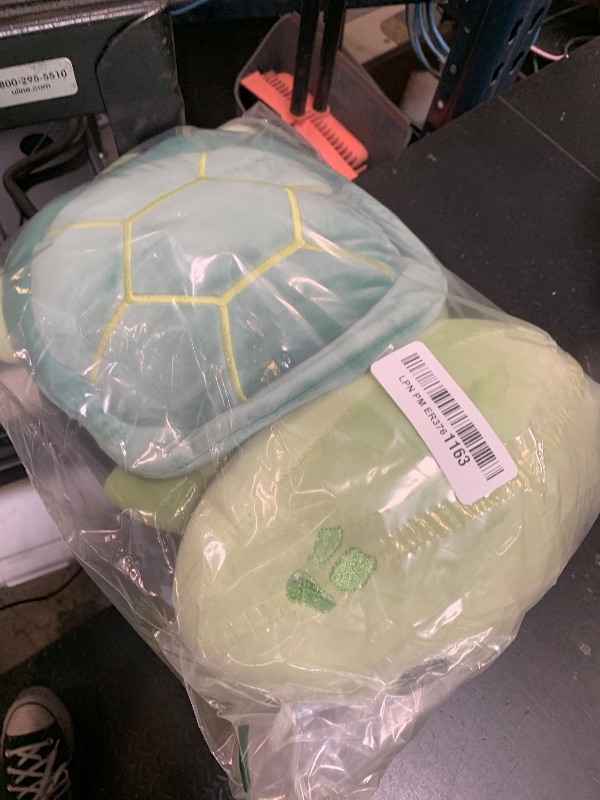 Photo 1 of Onsoyours Sea Turtle Cute Plush, Green Soft Stuffed Animal Turtle Plush Pillow, Tortoise Kawaii Plushie Toy for Kids (Green Turtle, 13")