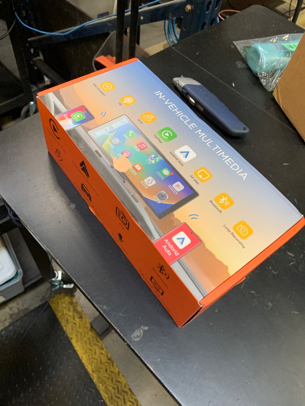 Photo 1 of Wireless Carplay Screen for Car,10.26 inch Portable Car Play & Android Auto Touch Screen,4K Front & Rear Backup Camera Car Stereo,Loop Recording,GPS, Voice Control,Mirror Link,FM,AUX for All Vehicles