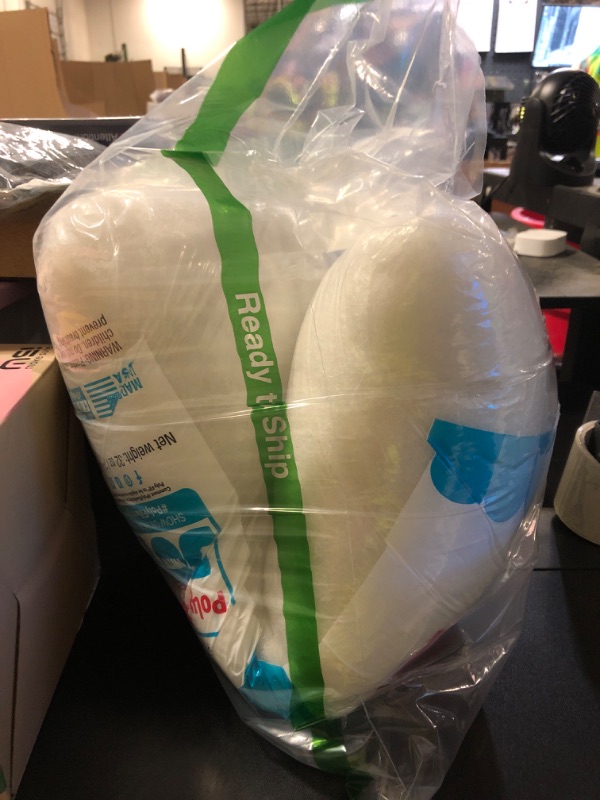 Photo 1 of Fairfield The Original Poly-Fil, Premium Polyester Fiber Fill, Soft Pillow Stuffing, Stuffing for Stuffed Animals, Toys, Cloud Decorations, and More, Machine-Washable Poly-Fil Fiber Fill, 32-ounce Bag