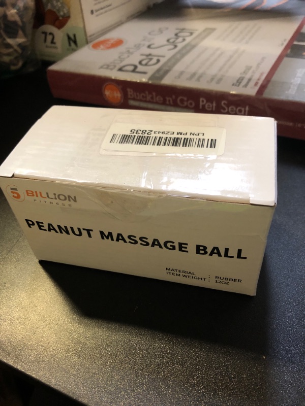 Photo 1 of 5BILLION FITNESS Peanut Massage Ball - Double Lacrosse Massage Ball & Mobility Ball for Physical Therapy - Deep Tissue Massage Tool for Myofascial Release, Muscle Relaxer, Acupoint Massage