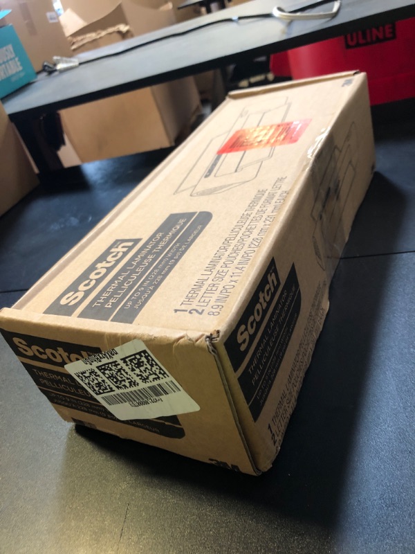 Photo 1 of Scotch TL901X Thermal Laminator, 1 Laminating Machine, Gray, Laminate School Assignments and Documents, for Dorm Room or School Supplies, 9 in.