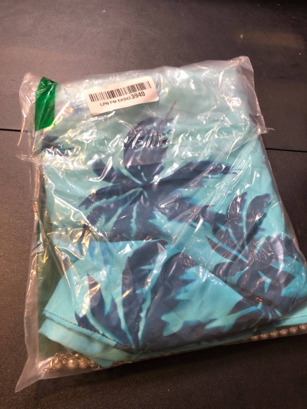 Photo 1 of SPORTBANG Mens Video Game Character Hawaiian Shirt Family Short Sleeve Button Down Summer Holiday Beach Shirts with Necklace (US, Alpha, Large, Regular, Regular, Blue)