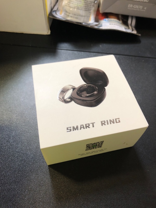 Photo 1 of Naughtbaby FitElf 3 Pro Smart Ring Fitness Tracker, Health Sleep Tracker, Blood Pressure, Heart Rate and Oxygen Monitor Ring for Women/Men, IP68, No Subscription, 10-Day Battery Life (Black, 10)