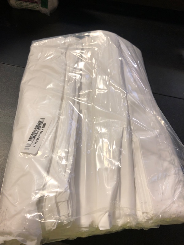 Photo 1 of Wowangce 200 Pcs Hotel Laundry Bags Bulk 1.38 Mil 14" x 24" Laundry Bags Plastic with Drawstring Closure Writing Strips Patient Personal Belongings Bags Dirty Clothes Bag for Factory Travel Hospital