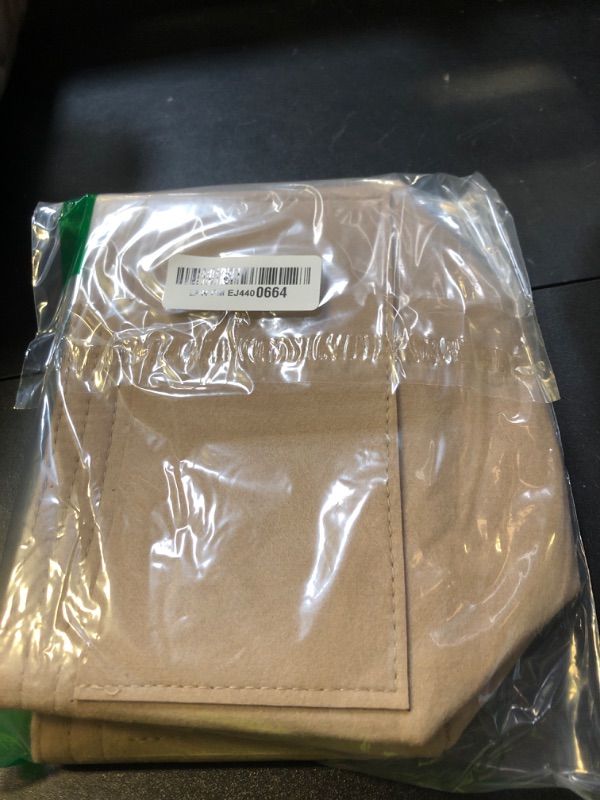 Photo 1 of ETTP Purse Organizer Insert For Handbags, Tote Bag Organizer Insert, Compatible with MJ Tote and Onthego (Small, Beige)