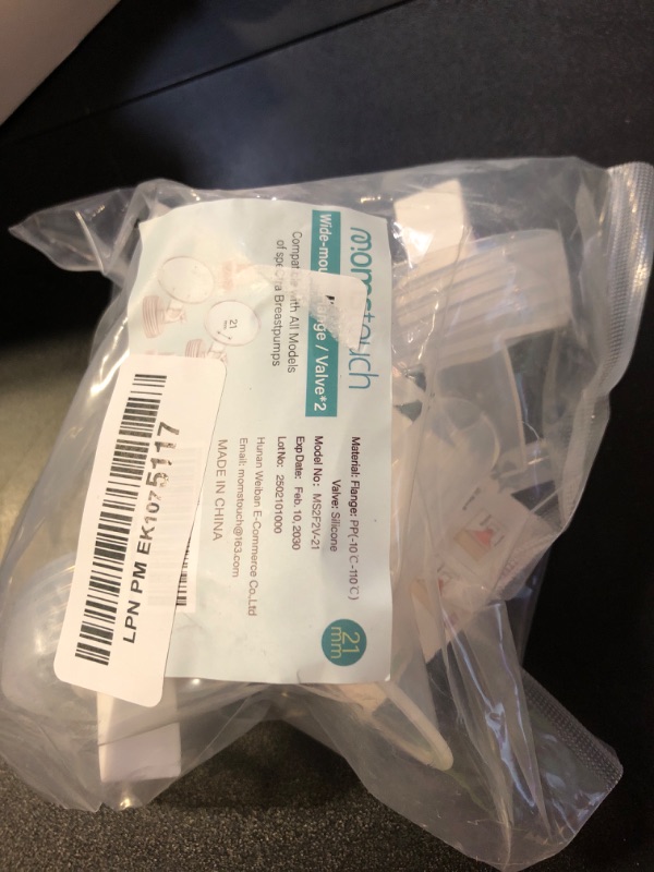Photo 1 of Momstouch 21mm Flange and Duckbill Valve Compatible with Spectra S1 S2 9 Plus Breastpump Replacement to Spectra Pump Parts, Not Original, Replace Spectra Accessories.