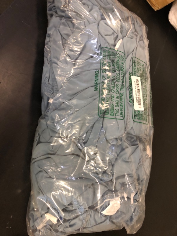Photo 1 of Blue fitted sheet unknown size