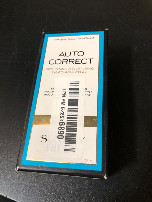 Photo 1 of Sunday Riley Auto Correct Brightening and Depuffing Eye Contour Cream