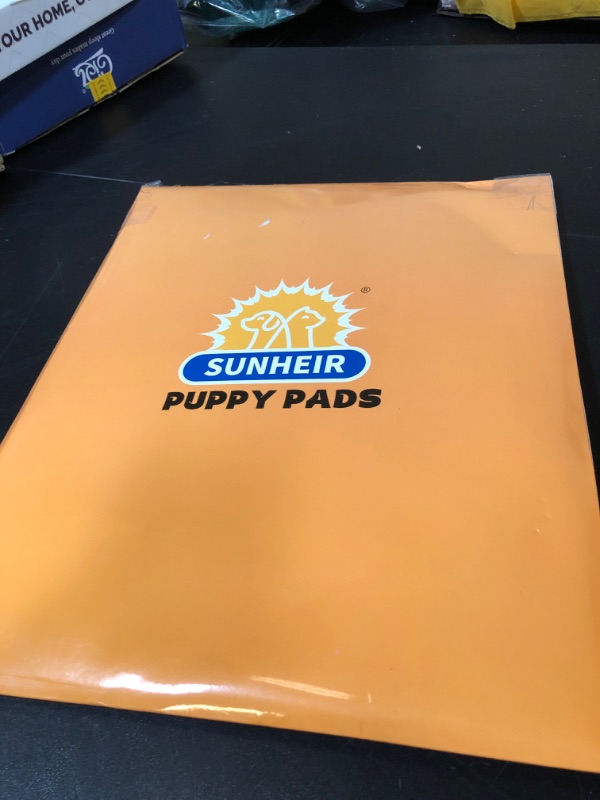 Photo 1 of Sunheir Washable Pee Pads for Dogs - 2-Pack Thick Heavy Absorbency Reusable Pee Pads Prevent Leakage Non-Slip, Waterproof Pet Training Pads for Puppy Playpen, Crate, Whelping Box, Potty Training, Grey