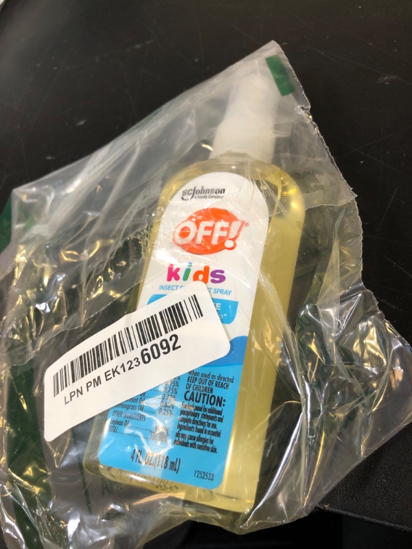 Photo 1 of OFF! Kids Insect Repellent Spray, 100% Plant Based Oils, Safe for Use On Babies, Toddlers and Kids, 4 oz