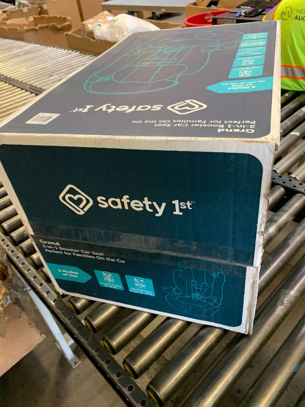 Photo 1 of Safety 1st Grand 2-in-1 Booster Car Seat, Converts from High Back to Belt-Positioning Booster, High Back Seat for Kids 40-65, and Belt-Positioning 40-100 Pounds, Dunes Edge