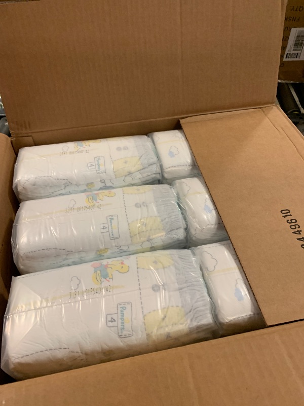 Photo 1 of Pampers Baby Diapers - Swaddlers - Size 4, 150 Count, Ultra Absorbent Disposable Infant Diaper