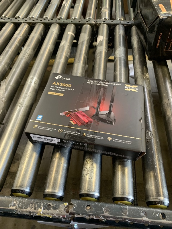 Photo 1 of TP-Link WiFi 6 AX3000 PCIe WiFi Card (Archer TX3000E), Up to 2400Mbps, Bluetooth 5.3, 802.11AX Dual Band Wireless Adapter with MU-MIMO, OFDMA, Ultra-Low Latency, Supports Windows 11, 10 (64bit)