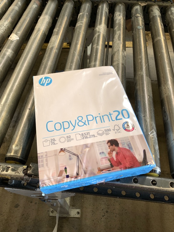 Photo 1 of HP Printer Paper | 8.5 x 11 Paper | Copy &Print 20 lb | 1 Ream Case - 500 Sheets| 92 Bright | Made in USA - FSC Certified | 200060