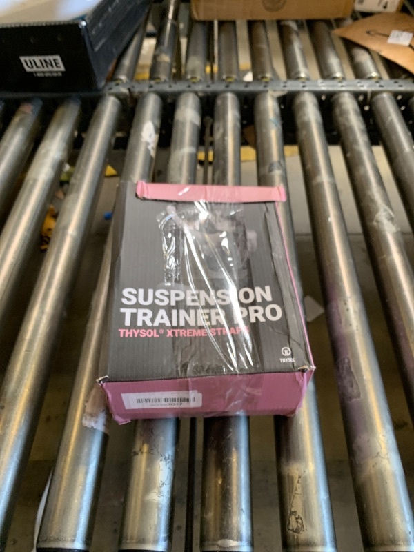 Photo 1 of THYSOL® Resistance Trainer Pro Xtreme Straps Army | Sling Trainer Set with Adjustable Door Anchor | Fitness Home Workouts - Suitable for Travelling & for Training Indoor & Outdoor (Pink)