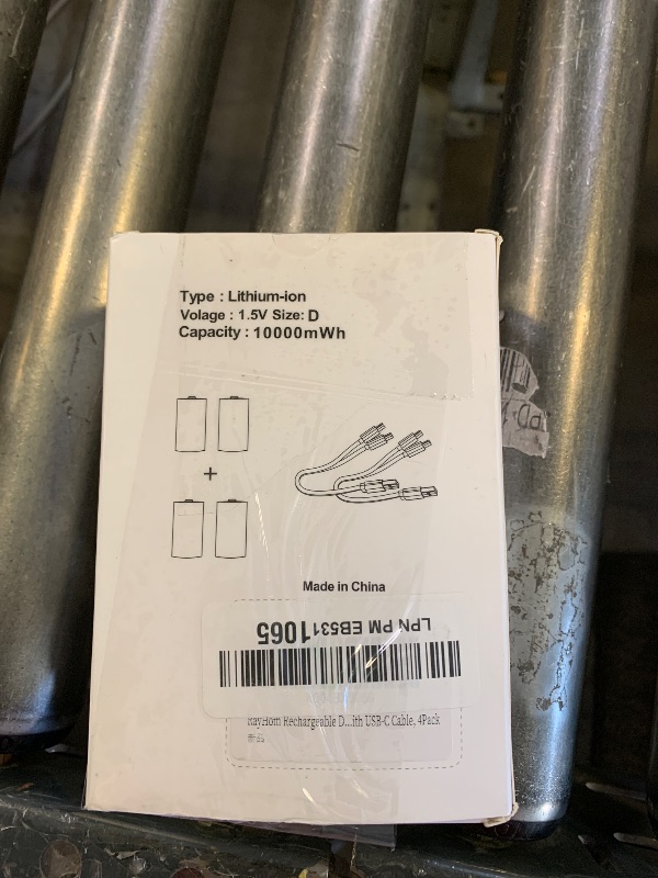 Photo 1 of USB RECHARGEABLE LITHIUM BATTERIES