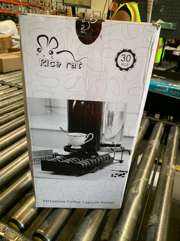 Photo 1 of Rice rat Vertuo Capsule Holder Drawer for Nespresso With Glass (Class-30 Pods)
