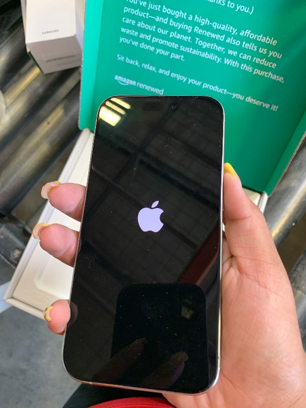 Photo 1 of Apple iPhone 15 Pro Max, 256GB, Natural Titanium - Unlocked (Renewed Premium)