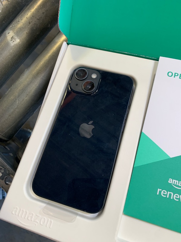 Photo 1 of Apple iPhone 14, 128GB, Midnight - Unlocked (Renewed Premium)